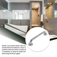 Stainless Steel Grab Bar Bathroom Safety Handicap Shower Tub Handle Support LOT