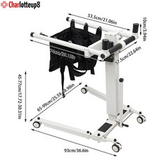 Patient Lift Wheelchair Electric Transfer Chair Foldable Lift Wheelchair 130kg