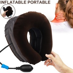 Cervical Neck Traction Device Collar Brace Support Pain Relief Stretcher Therapy
