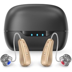 Hearing Aids for Seniors Rechargeable with Noise Cancelling Amplifier 5 Levels