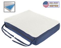 Premium Gel Memory Foam Seat Cushion Pad For Chair, Car, Wheelchair & More – TV