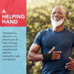 Dr. Arthritis Essentials Wrist Support, Wrist Wraps, Carpal Tunnel Wrist Brace f