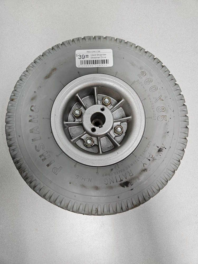 Used Shoprider Streamer Mobility Scooter Drive Tire Wheel Assembly 260×85 3.00-4