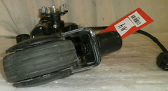 WHEELCHAIR MOTOR QUANTUM EDGE 2.0 MOT154324-01 WITH CASTER AS PICTURE