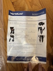 Vertaloc Max OA Knee Brace Support Immobilization USD501MOA Left Large L1852