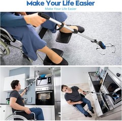 Upgraded 31 Inch Grabber Reacher Tool for Seniors, Trash Picker Upper- Anti Slip