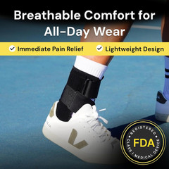 Ankle Brace – Relieve Pain, Enhance Stability for Foot Pain, Sprained Ankle, Ach