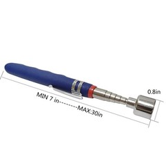 20lb Telescopic magnetic picker,extendable magnet wand rod on a stick…