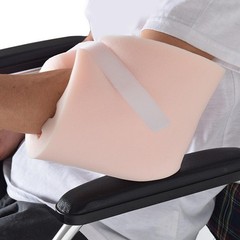 2 Pieces Support Protector Washable Gentle Foot Heel Pillow for Patients