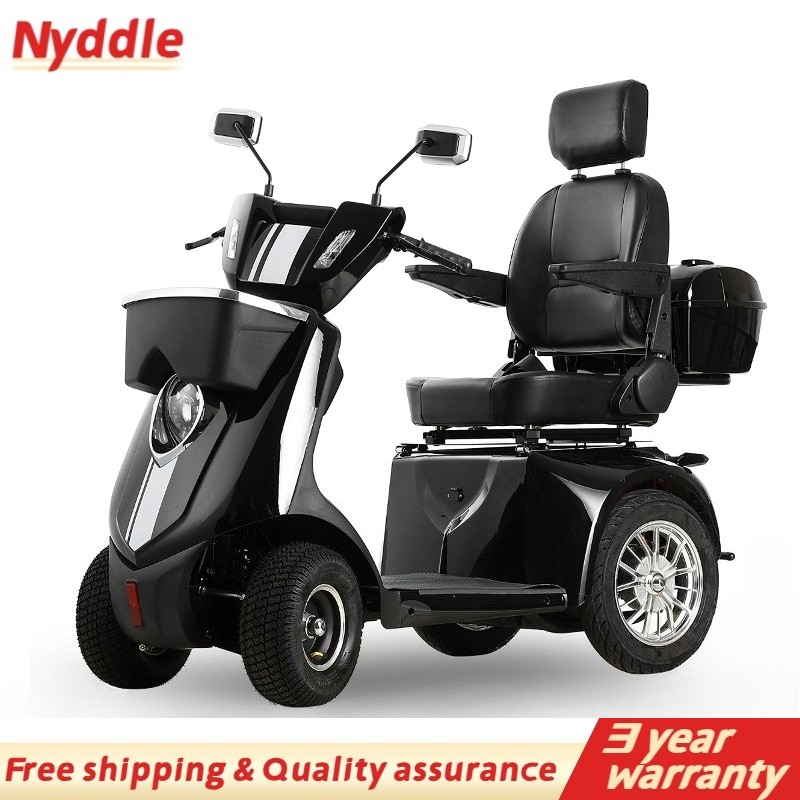 1000W Heavy Duty 4 Wheel Mobility Scooters for Seniors 40 Miles 500 lb Capacity
