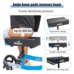 Aojin Knee Scooter/Walker Light Blue Color Brand New