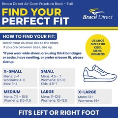 Brace Direct Air Cam Fracture Boot Tall Walking Boot L4361