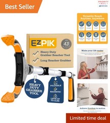 Heavy Duty 43cm Grabber Reaching Aid Tool for Seniors Lightweight and Portable