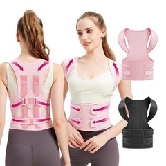 Posture Corrector for Men & Women – Adjustable Back Brace for Pain Relief & Supp