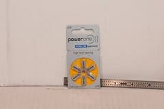 Powerone Hearing Aid Battery Size P10 – 78 count – EXP: 09/2026