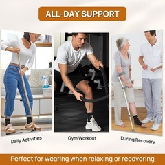 Copper Ankle Brace 2-Pack for Achilles Tendonitis – Breathable Pain Relief