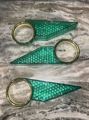 Lot Of 3 NEW Bed Mattress Wedges – Green Bed Making Assist-Lifts And Holds -V