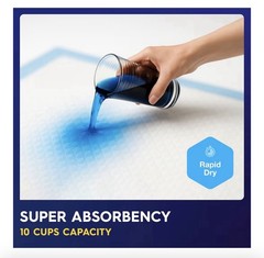 Disposable Bed/Incontinence Pads 36“x36“ 3XL 50 Count