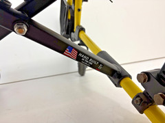 TiLite Aero X Swing Away Folding Aluminum Wheelchair Frame Yellow Jay Fusion ++