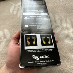 Aetrex Lynco Foot Orthotics Insoles For Mens Dress Shoes L505 Size 14 3/4 Length