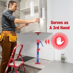 Adjustable Support Rod 2pc 3rd Hand System 18.5″-29.5″ 154lb Heavy Duty