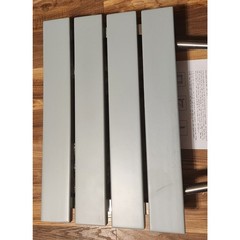 Wall Mounted Folding Shower Seat Bench Stainless Steel Frame 350 lb Capacity