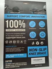 DR. BRACE ELITE Knee Brace – World’s Lightest Compression Sleeve – MAXIMUM