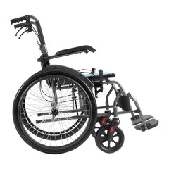 18in Wide Seat 250lb Capacity Ultra-Lightweight Aluminum Alloy Wheelchair
