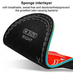 Orthopedic Insoles For Feet Severe Flat Feet High Arch Support Pad Heel Pain Pla