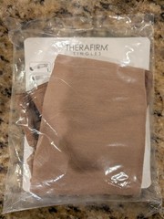 Therafirm Compression Thigh High Stockings 20-30 mmHg Small, single leg, „Sand“