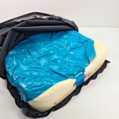 Invacare Seat Cushion Matrx Flovair Foam Gel Wheelchair 17×19”