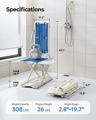 Upgraded 2026 Model Chair Lifts for Elderly, Lightweight Electric Floor Lift …