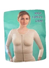 Annette Post Surgical Compression Vest L 3/4 Sleeve Zip| Cup A-C | Lipo Arm Lift