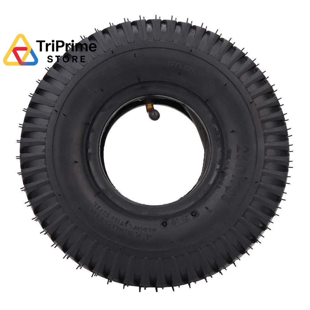 Dioche Wheelchair & Mobility Scooter Tires, 3.00-4/260X85 Rubber Normal