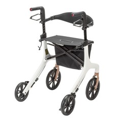 Drive Medical AeroWalk Ultra-Lite Rollator, White. Only 6.9Kg