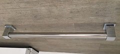 24 inch Grab Bar Rail Solid Brass Polished Chrome ADA RH Bathtub Shower Garage
