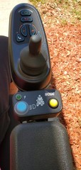 Merits Vector HD Power Wheelchair Blue/Black, 450 lbs, Joystick, Tilt In Space