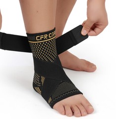 Ankle Support Brace Compression Sleeve Foot Tendon Plantar Fasciitis Pain Relief