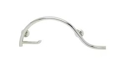 Seachrome 30″ Pismo Curved Bathroom Shower Grab Bar with Toilet Stainless