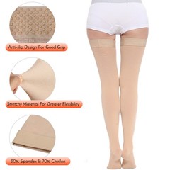 Unisex Thigh High Compression Stockings Varicose Veins Support Sport Stockings