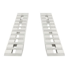 2Pcs 60″x12″ Aluminum 6000 LBS Truck Car Auto Trailer Ramps Hook End Knife New