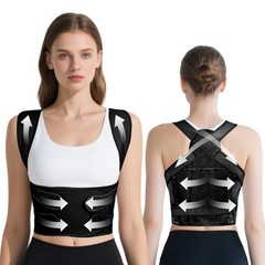 Back Brace Posture Corrector for Women and Men, Adjustable Shoulder Straighte…