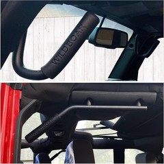 Front & Rear Grab Handle Kit Aluminum Alloy Grab Bar for 2007-2018 Jeep Wrang…