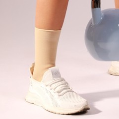 WrtmyR 2 Pack Ankle Brace Compression Sleeve, Medium (2 PACK), Nude