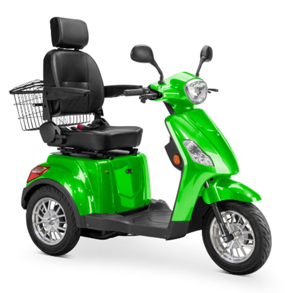 Green Legacy 3 Wheel Scooter Ships Assembled USA Service 400 lb capacity 15 mph