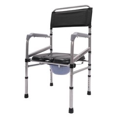 Waterproof Folding Shower Chair Commode Toilet Safety Chair Bathroom Seat Safty
