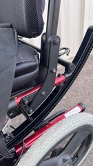 Quickie IRIS Tilt-In-Space Wheelchair Manual Transport JAY J3 Back & Cushion