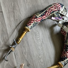 Vintage Patriotic Arm Prosthetics with Dorrance USA Hooks Arms – Left/Right
