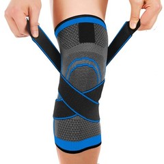 DCF Knee Braces, Sleeve for Men and Women – knee compression 3XL, Blue