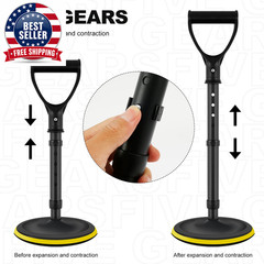 Mobility Aid Tool 5 Height Levels Adjustable Standing Aid Device Elder Cane Stan